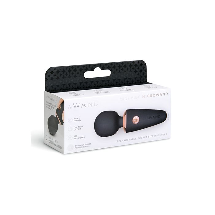 Le Wand Mini Micro Wand - Black