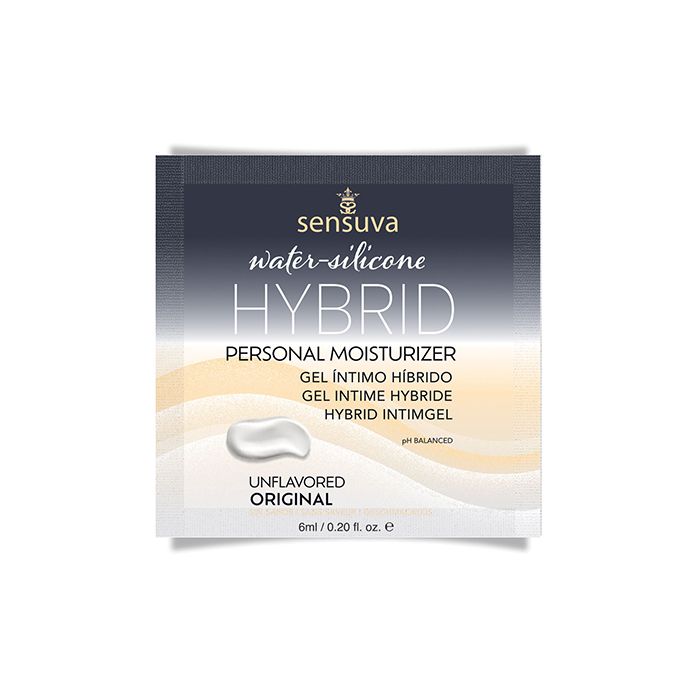 Sensuva Hybrid Personal Moisturizer Single Use Packet - 6 ml Unscented 