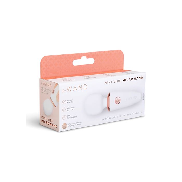 Le Wand Mini Micro Wand - White