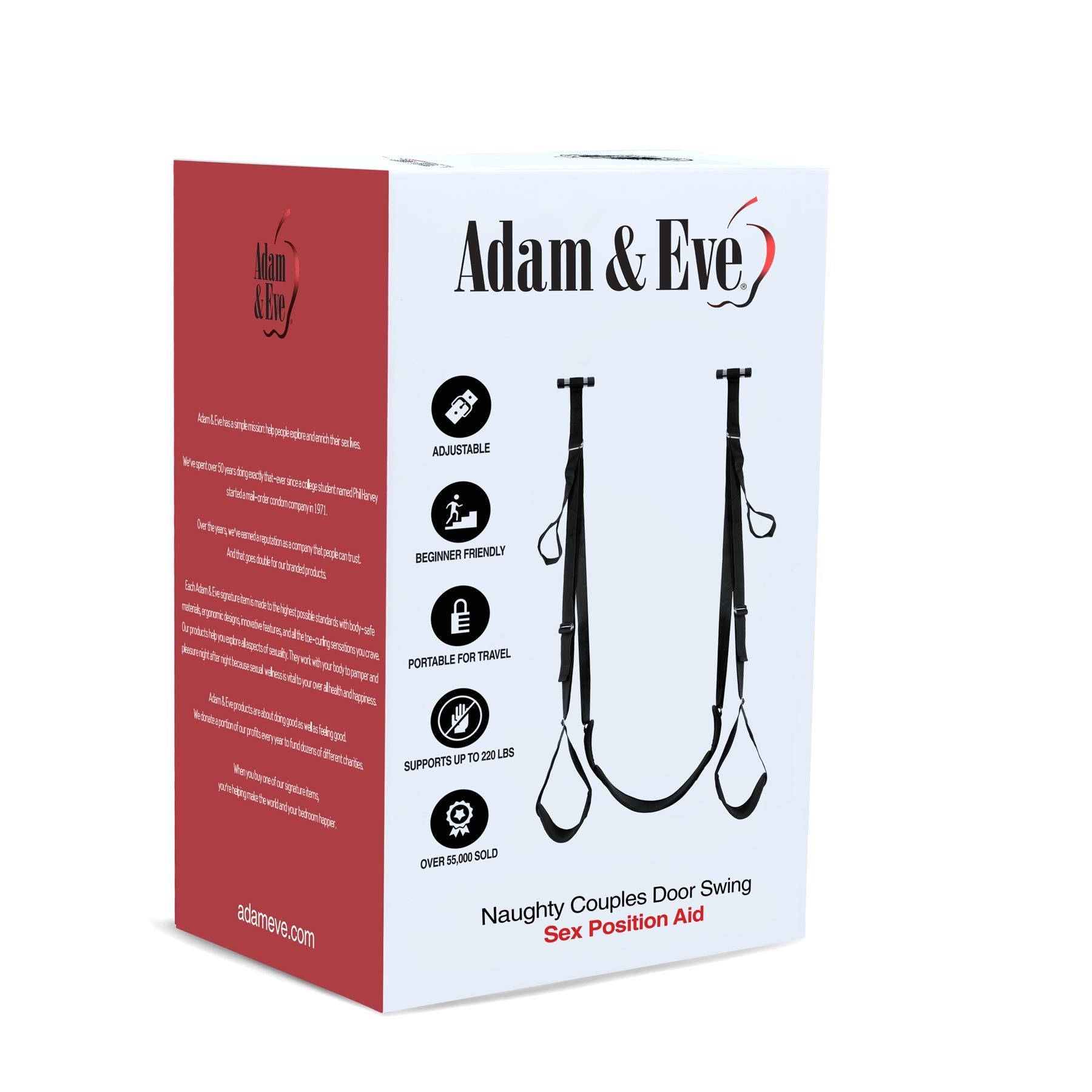Adam and Eve Naughty Couples Door Swing